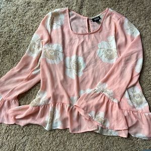 Pink blouse